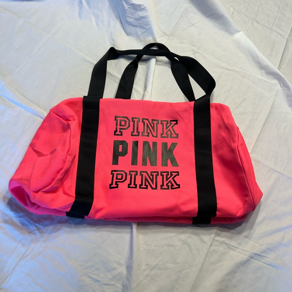 PINK Victoria's Secret Women's Pink Duffle Bag